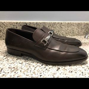 Ermenegildo Zegna Dark Brown Loafers EZ Italy